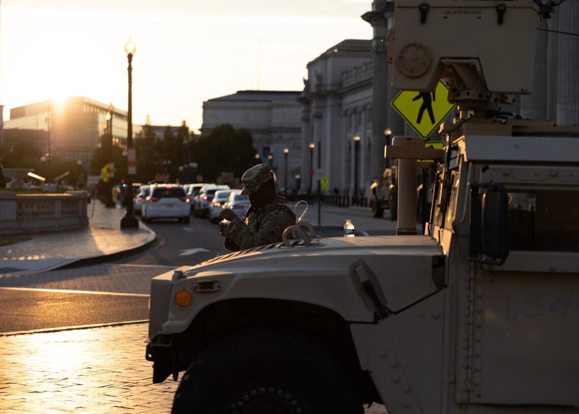 Despliegue de la Guardia Nacional en Washington D.C.Tom Hudson/ZUMA Press Wire/dpa