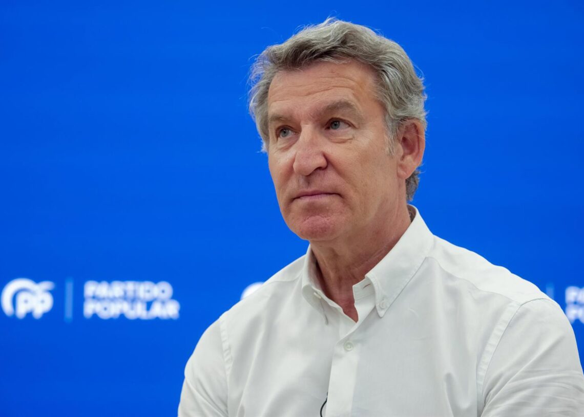 Archivo - Feijóo pide no dejar fuera a Ucrania en el camino a la paz y critica a Sánchez por ser "excluido" de reuniones previasCÉSAR ARXINA - EUROPA PRESS - Archivo