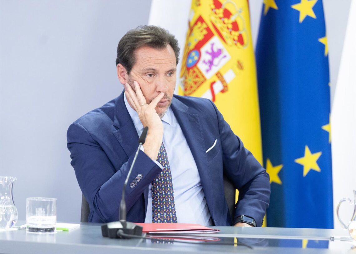 l ministro de Transportes y Movilidad Sostenible, Óscar Puente , durante una rueda de prensa tras el Consejo de Ministros, a 29 de julio de 2025, en Madrid (España). EEduardo Parra - Europa Press