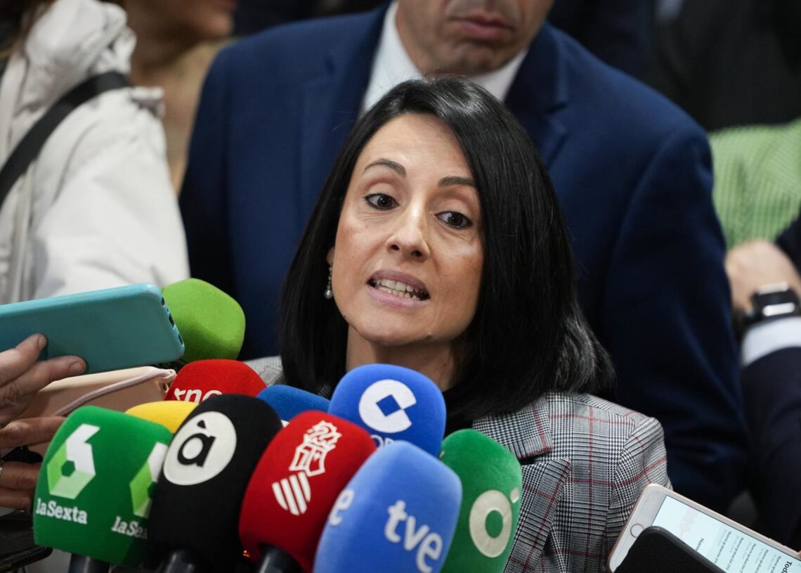 Archivo - La secretaria de Organización del PSOE, Rebeca Torró, en una imagen de archivoJorge Gil - Europa Press - Archivo