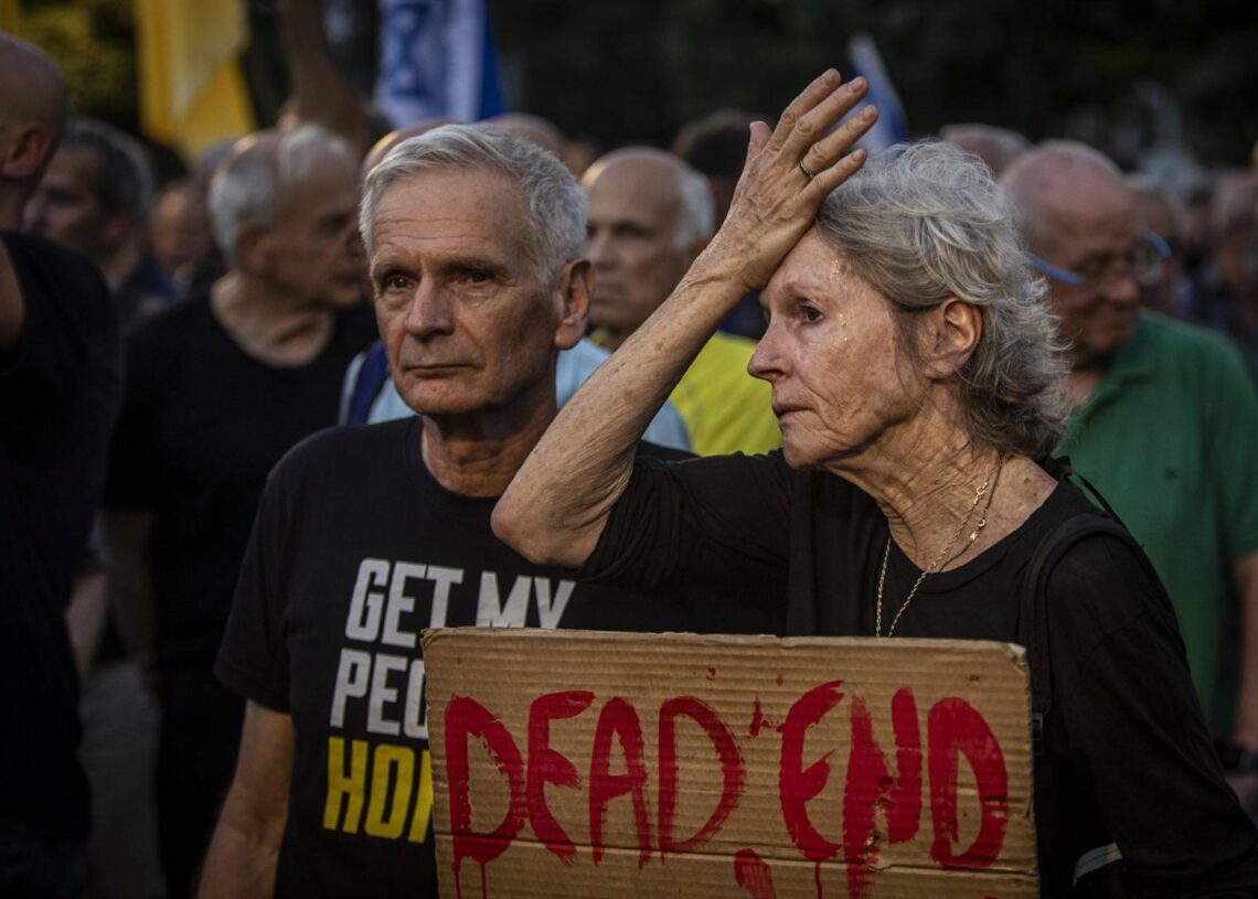 Protestas en Tel Aviv contra el Gobierno israelí Europa Press/Contacto/Eyal Warshavsky