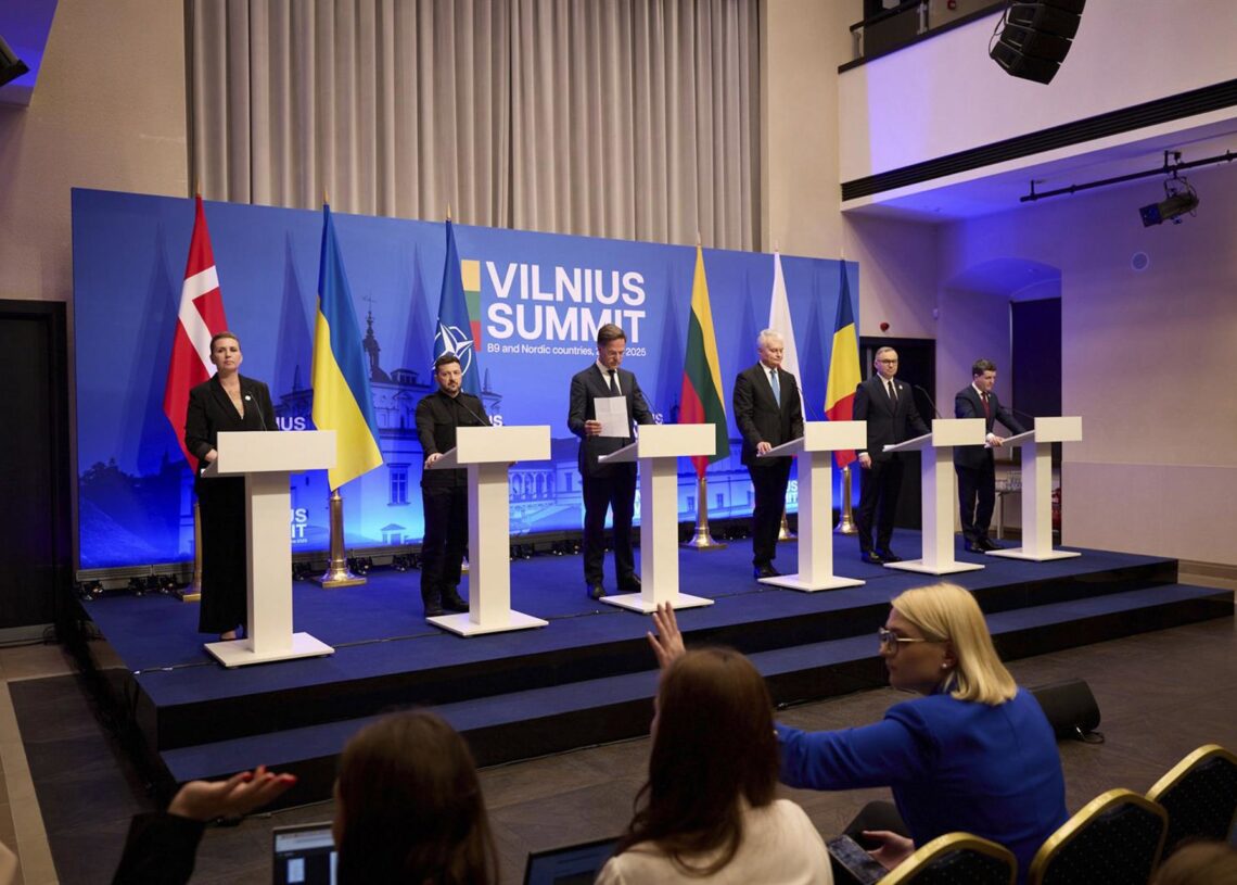 Archivo - Líderes bálticos en la cumbre de Vilna (Lituania) de 2025Europa Press/Contacto/Ukrainian Presidential Press