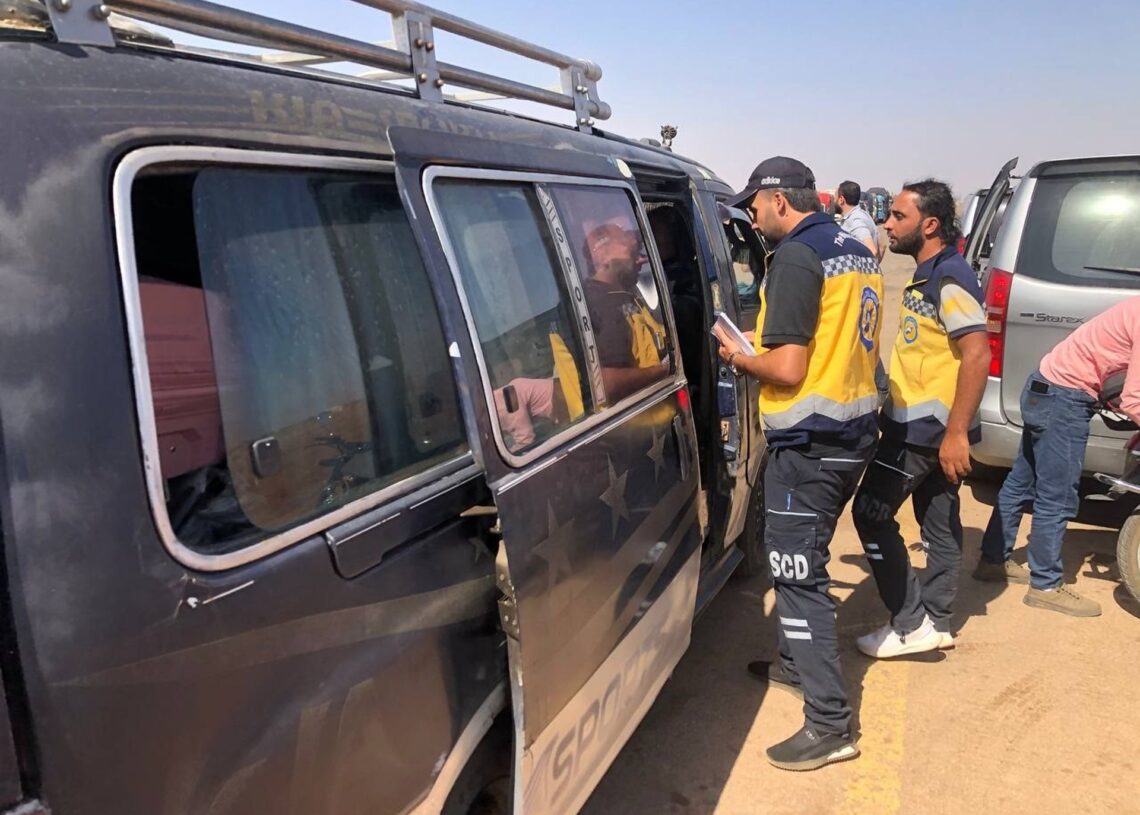 Miembros de la Defensa Civil SiriaLA DEFENSA CIVIL SIRIA