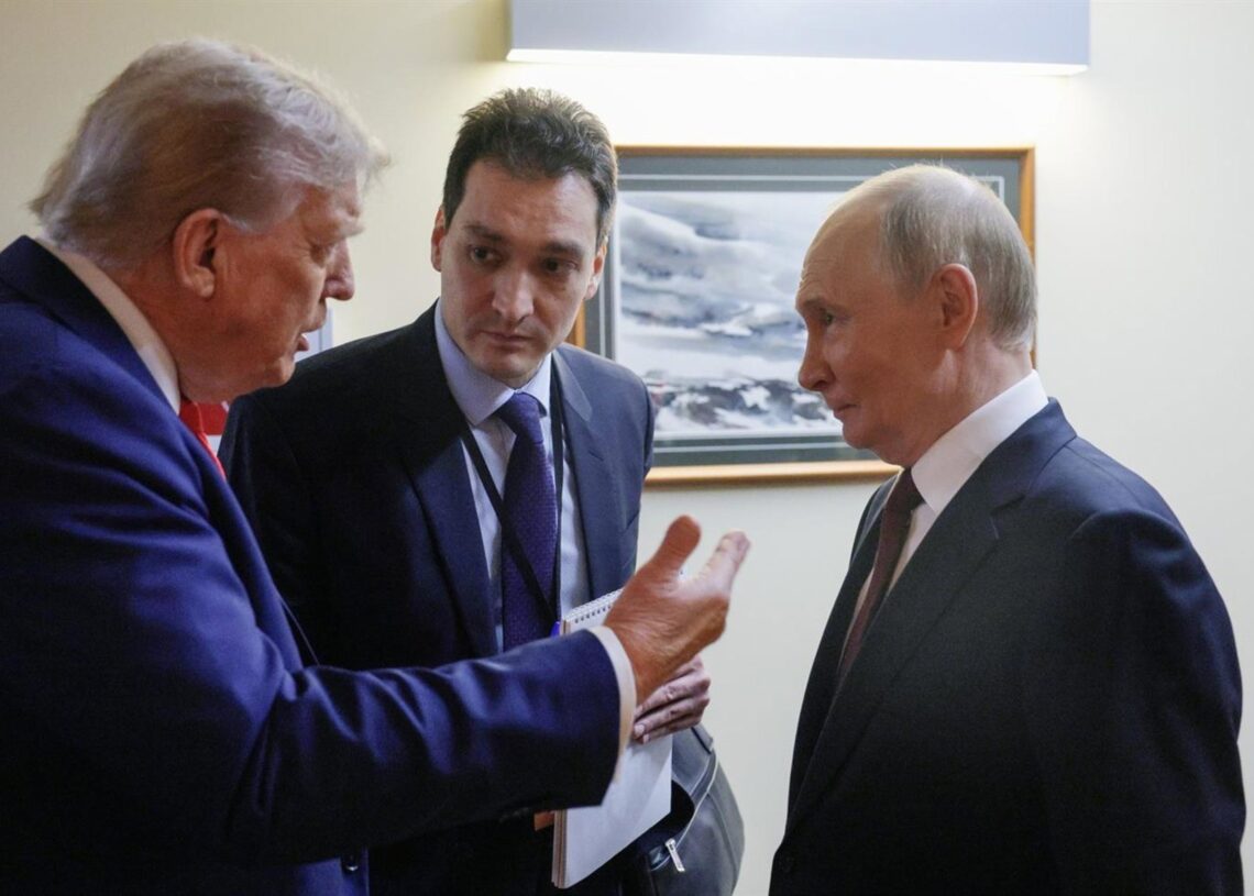 Donald Trump y Vladimir Putin durante la cumbre de Alaska (EEUU)Europa Press/Contacto/President of Russia Office