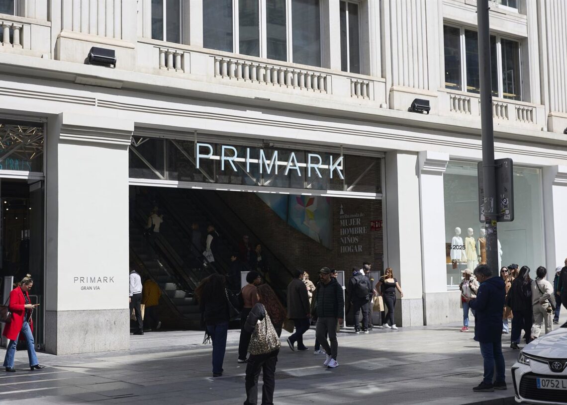 Archivo - Fachada de una tienda de PrimarkJesús Hellín - Europa Press - Archivo