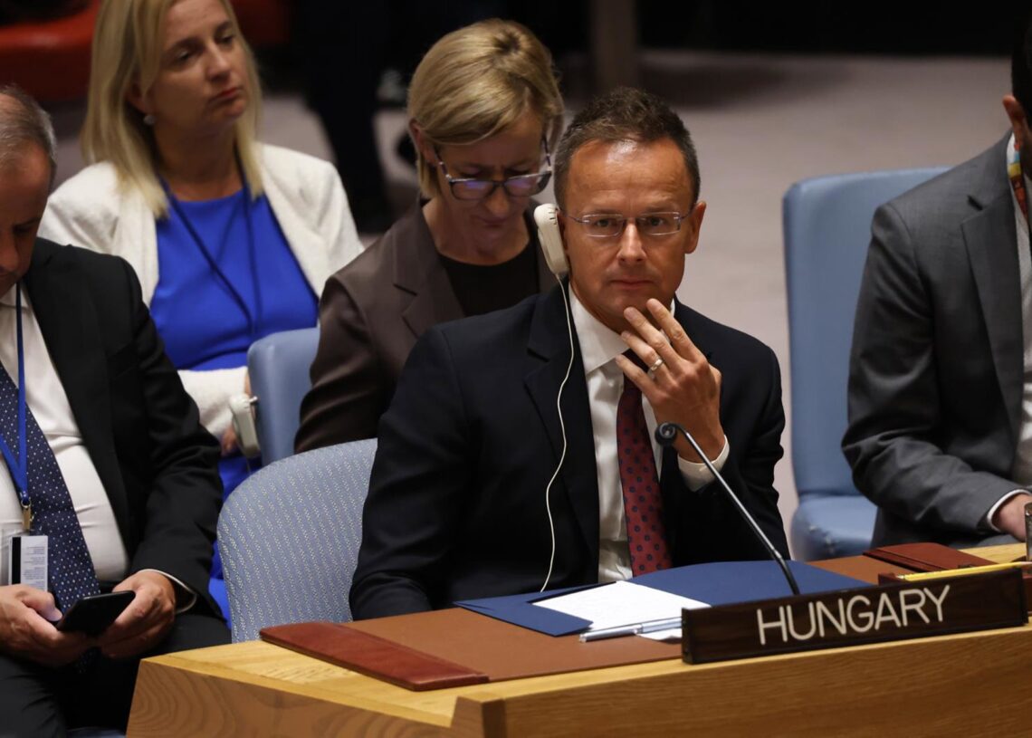 Peter Szijjártó, ministro de Exteriores de HungríaEuropa Press/Contacto/Bianca Otero