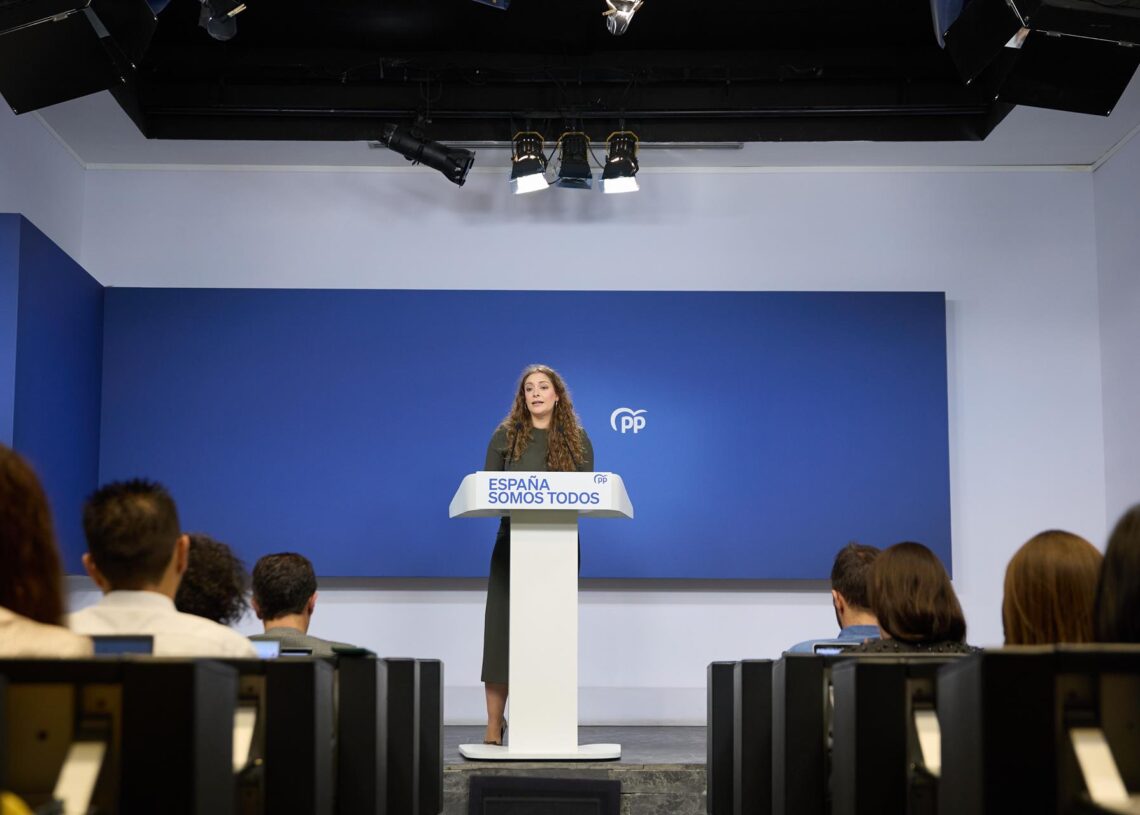 Archivo - La portavoz del PP en el Congreso, Ester Muñoz.Jesús Hellín - Europa Press - Archivo