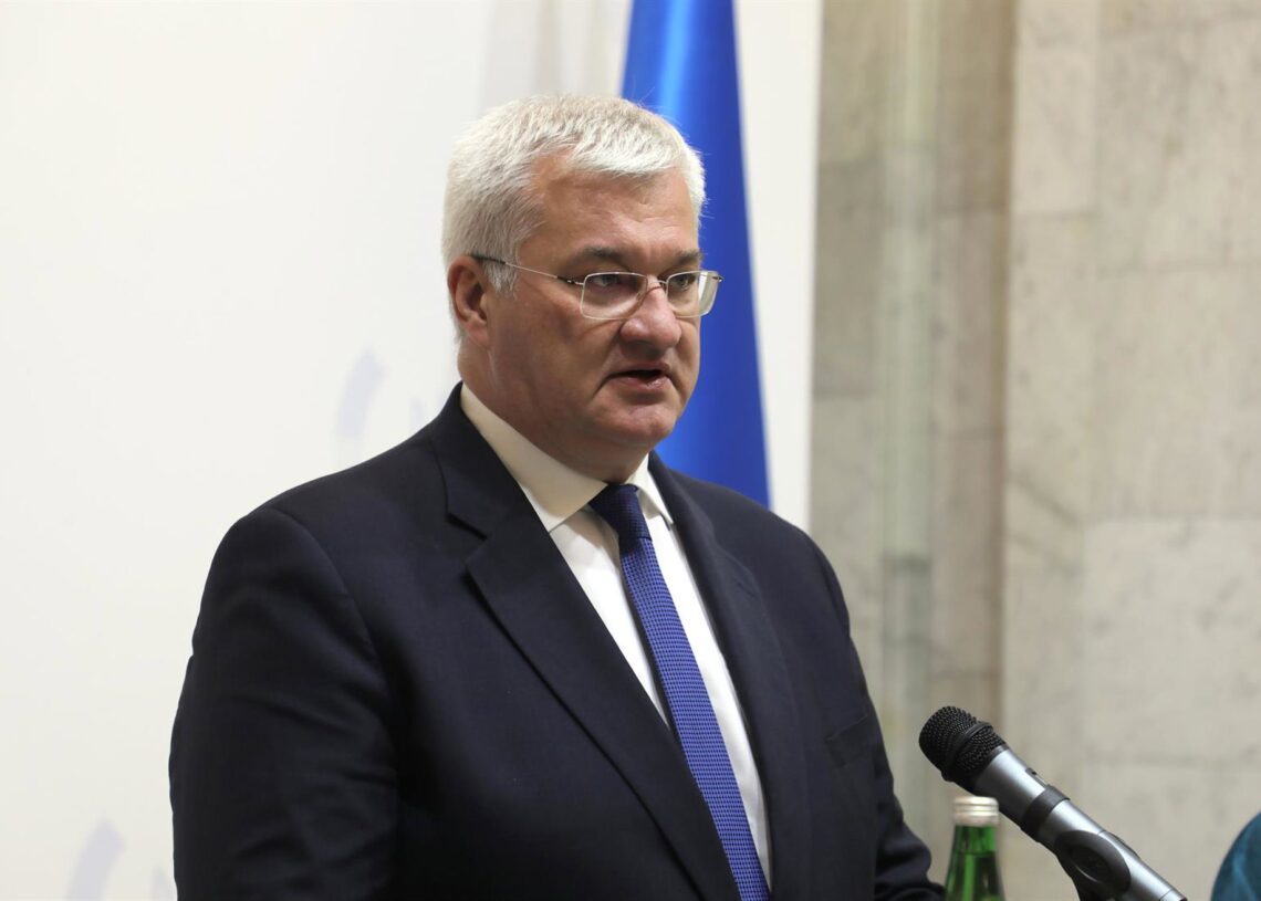 Archivo - Andri Sibiga, ministro ucraniano de Exteriores.Europa Press/Contacto/Yuliia Ovsiannikova