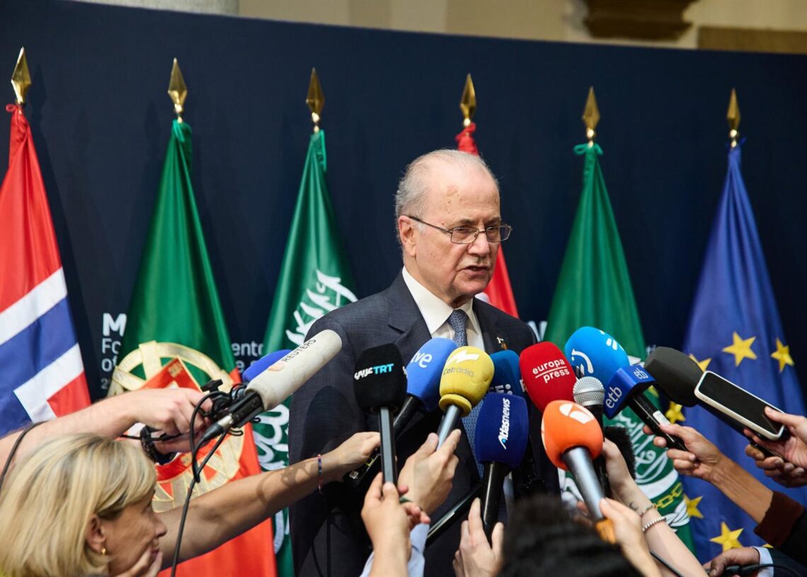 Archivo - El primer ministro de la Autoridad Palestina, Mohamed Mustafa.Jesús Hellín - Europa Press - Archivo