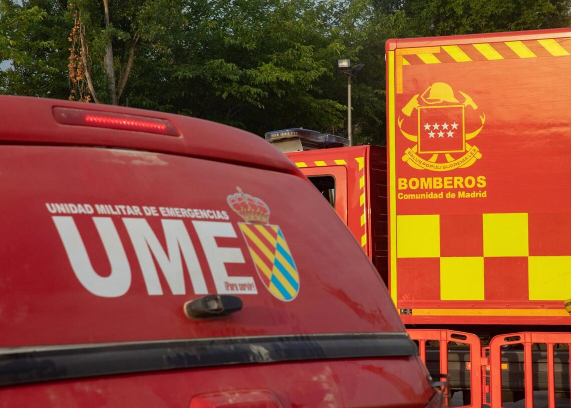 Un camión de la Unidad Militar de Emergencias (UME) Rafael Bastante - Europa Press