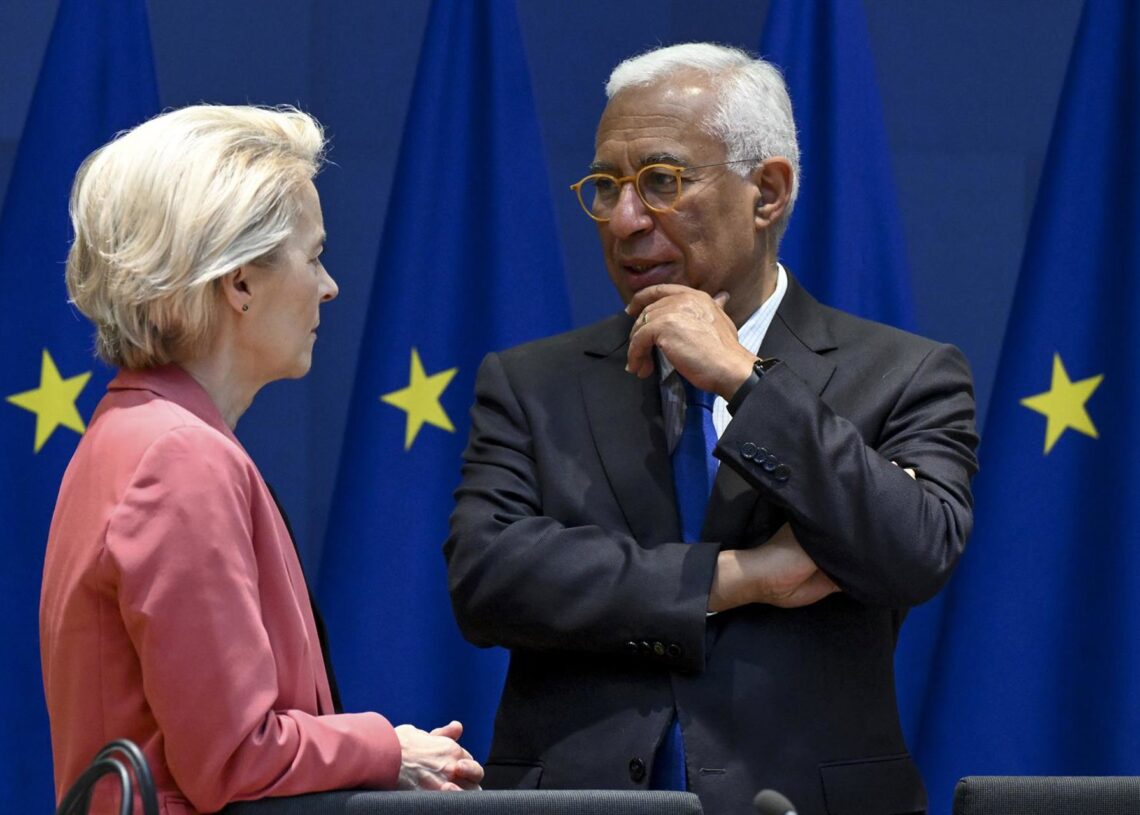 Archivo - El presidente del Consejo Europeo, António Costa, y la presidenta de la Comisión Europea, Ursula von der Leyen.SIERAKOWSKI FREDERIC / EUROPEAN UNION - Archivo
