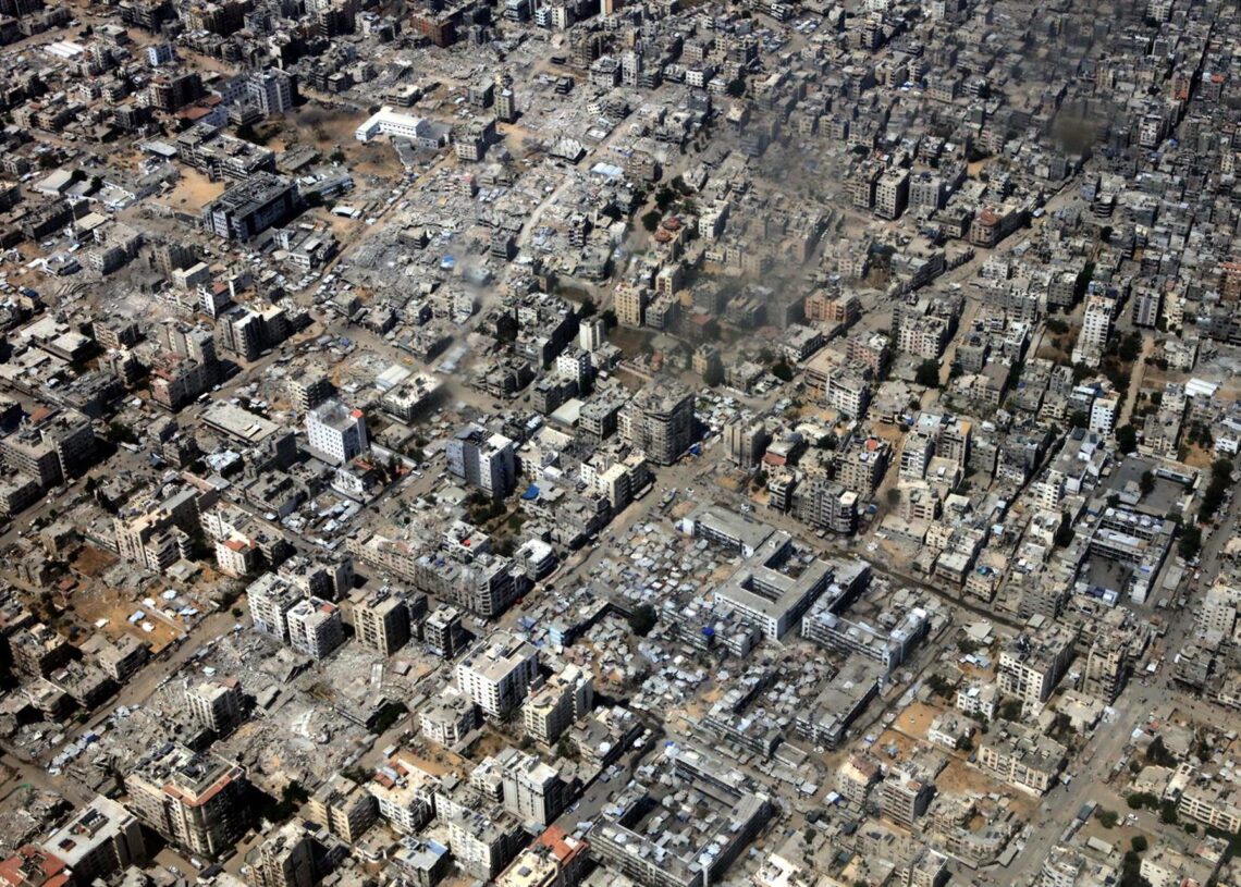 Imagen aérea de la Franja de GazaEuropa Press/Contacto/Mohammad Abu Ghosh
