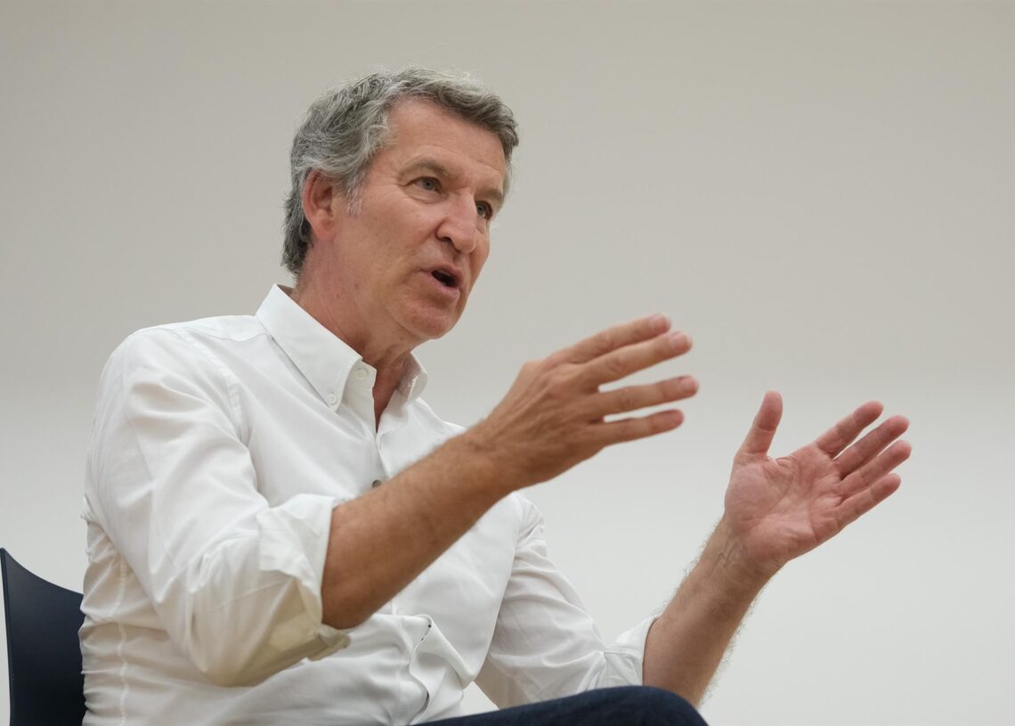 Archivo - Feijóo se compromete a reformar la ley para la repatriación inmediata de los inmigrantes que delincan: "Tolerancia cero"CÉSAR ARXINA - EUROPA PRESS - Archivo