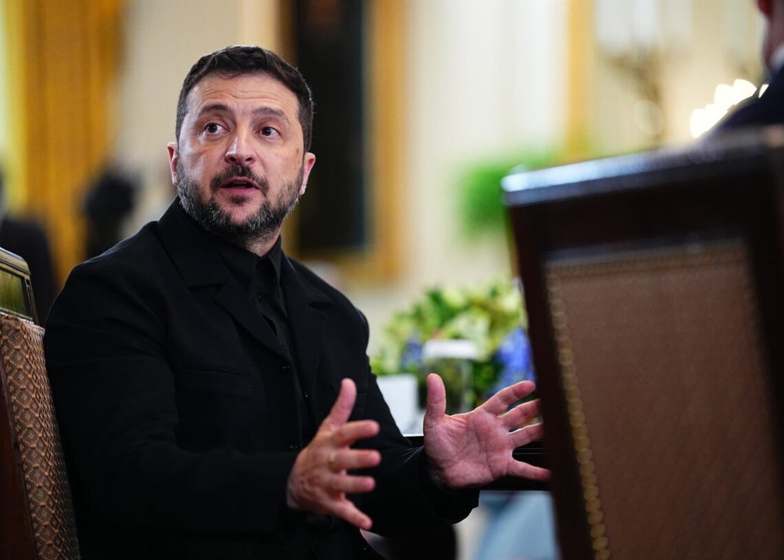 Volodimir Zelenski, presidente de UcraniaAaron Schwartz/PA Wire/dpa