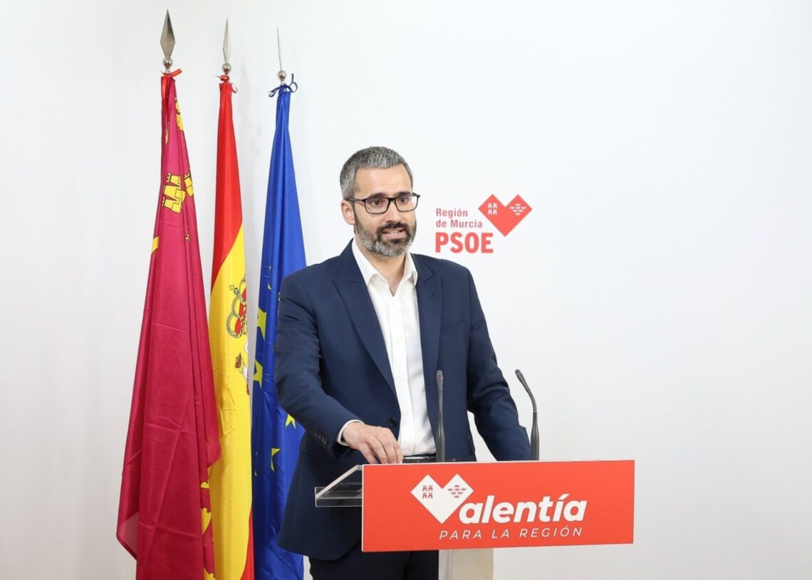 Archivo - El secretario general del PSOE en la Región, Francisco LucasPSRM-PSOE - Archivo