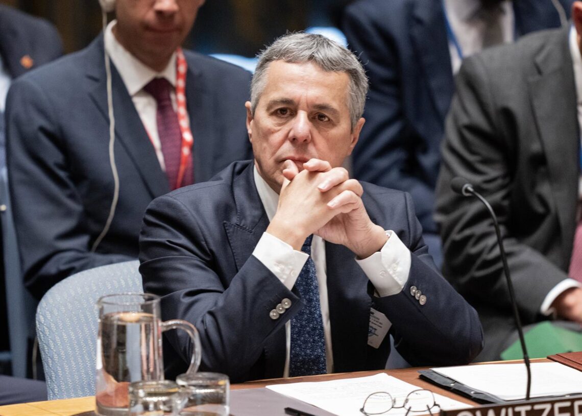 Archivo - El ministro de Exteriores suizo, Ignazio CassisEuropa Press/Contacto/Lev Radin - Archivo