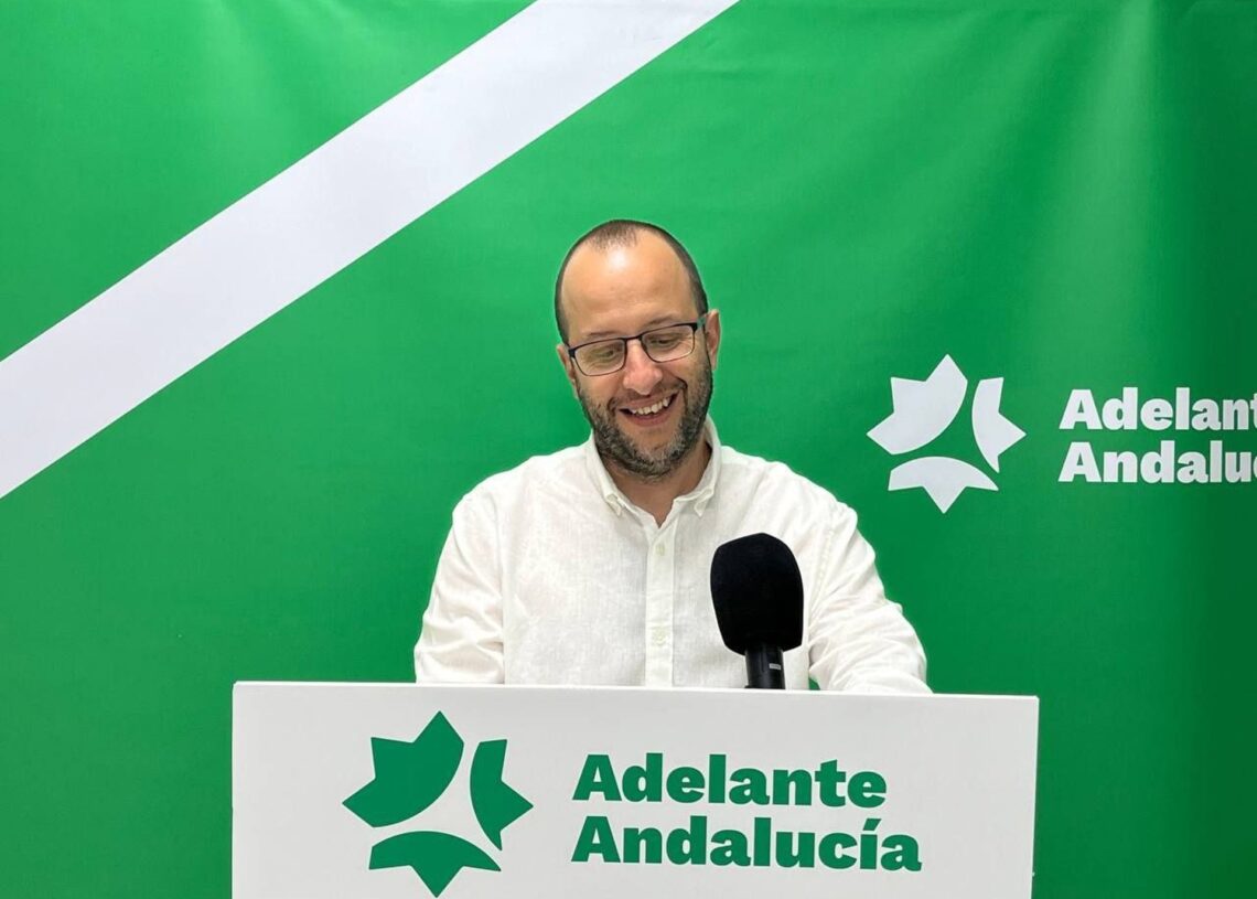 Archivo - El secretario de Organización de Adelante Andalucía, Néstor Salvador, en una foto de archivo.ADELANTE - Archivo