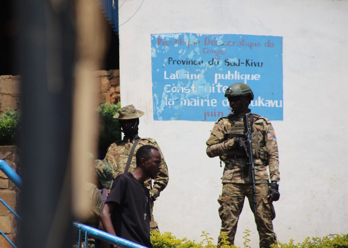 Archivo - Imagen de archivo de miembros del M23 en Bukavu, en la provincia de Kivu Sur, en el este de RDCEuropa Press/Contacto/Zanem Nety Zaidi - Archivo