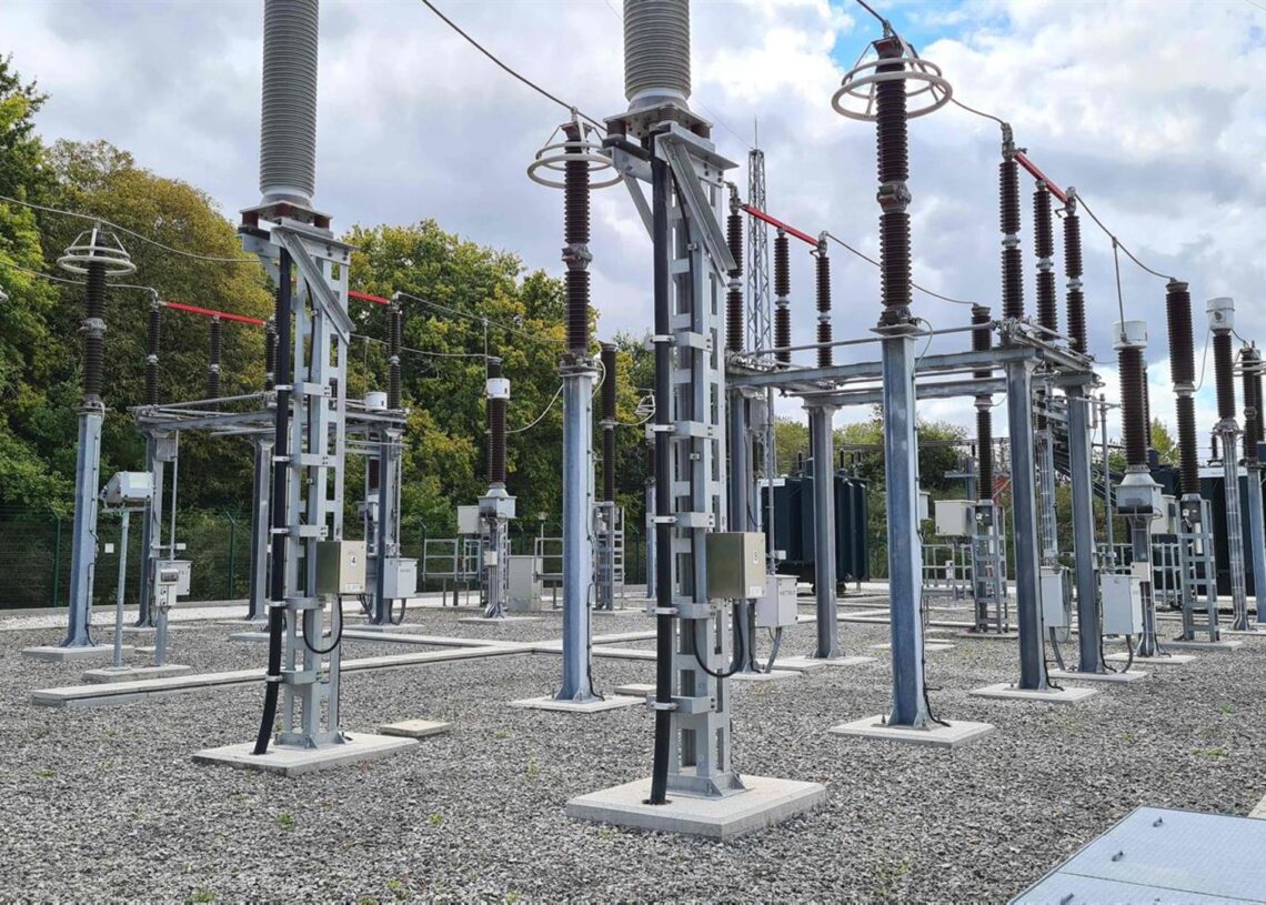 Subestación eléctrica de Tomeza, puesta en servicio por LantaniaLANTANIA