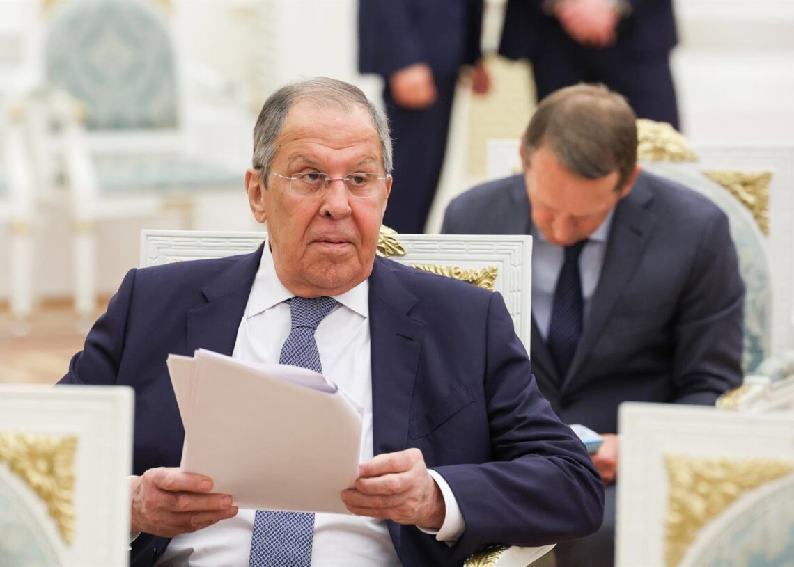 Sergei Lavrov, ministro de Asuntos Exteriores de Rusia.Europa Press/Contacto/Vyacheslav Prokofyev