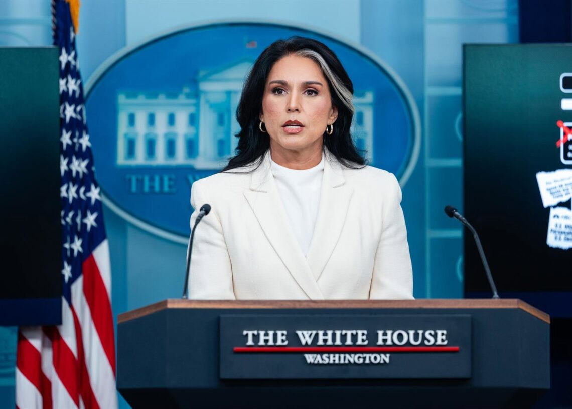 La directora de Inteligencia Nacional de EEUU, Tulsi GabbardEuropa Press/Contacto/Eric Lee - Pool via CNP