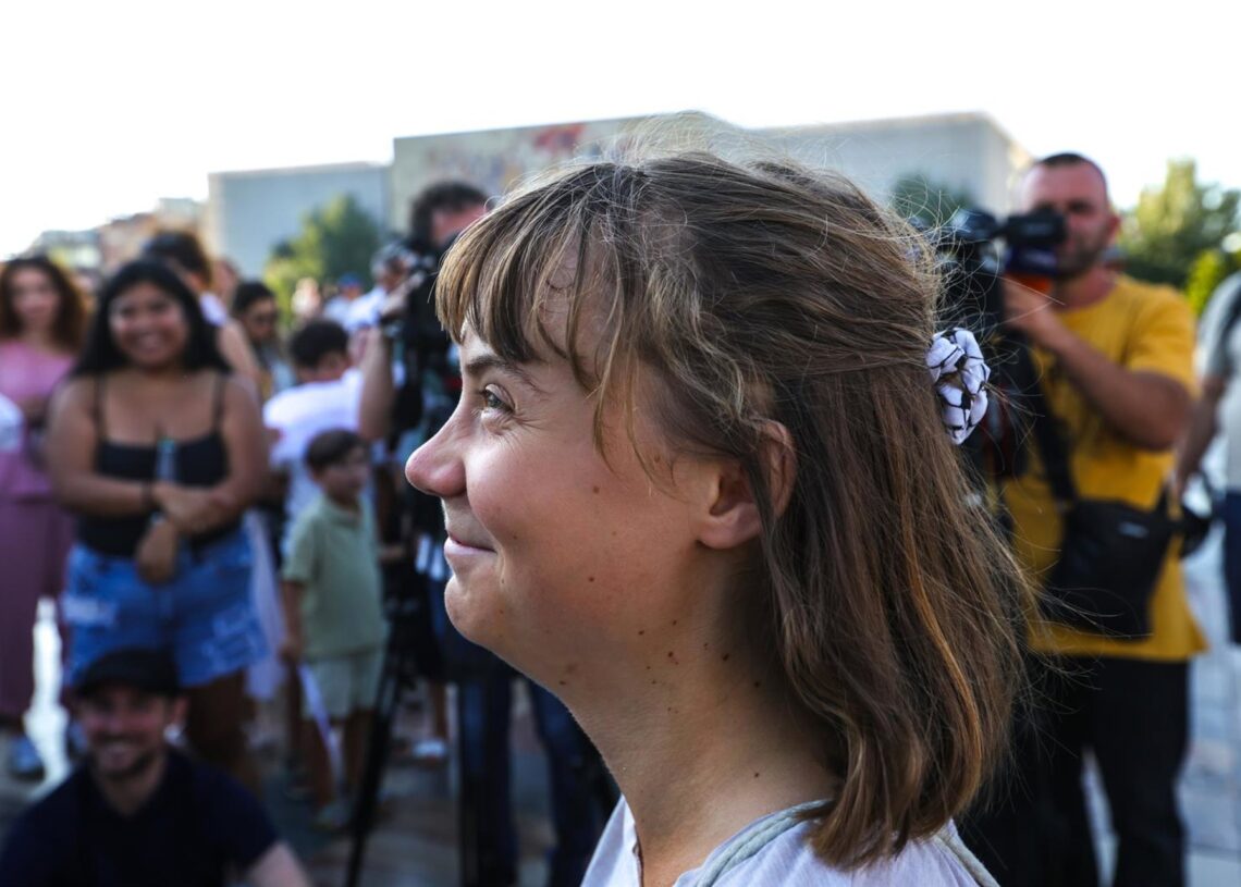 Imagen de archivo de la activista sueca Greta Thunberg.Europa Press/Contacto/Armando Babani