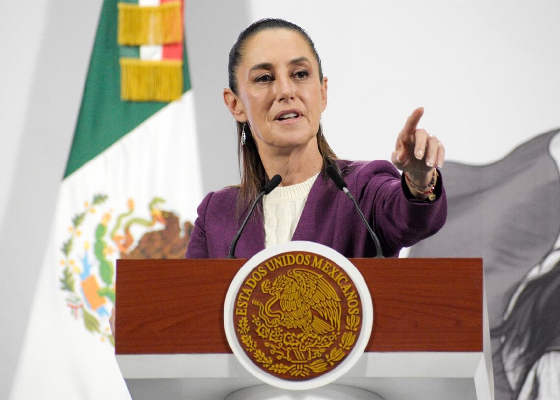 Claudia Sheinbaum, presidenta de México.Europa Press/Contacto/Luis Barron