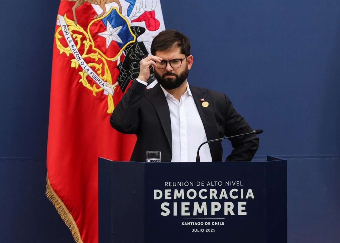 Archivo - El presidente de Chile, Gabriel BoricEuropa Press/Contacto/Cristobal Basaure Araya