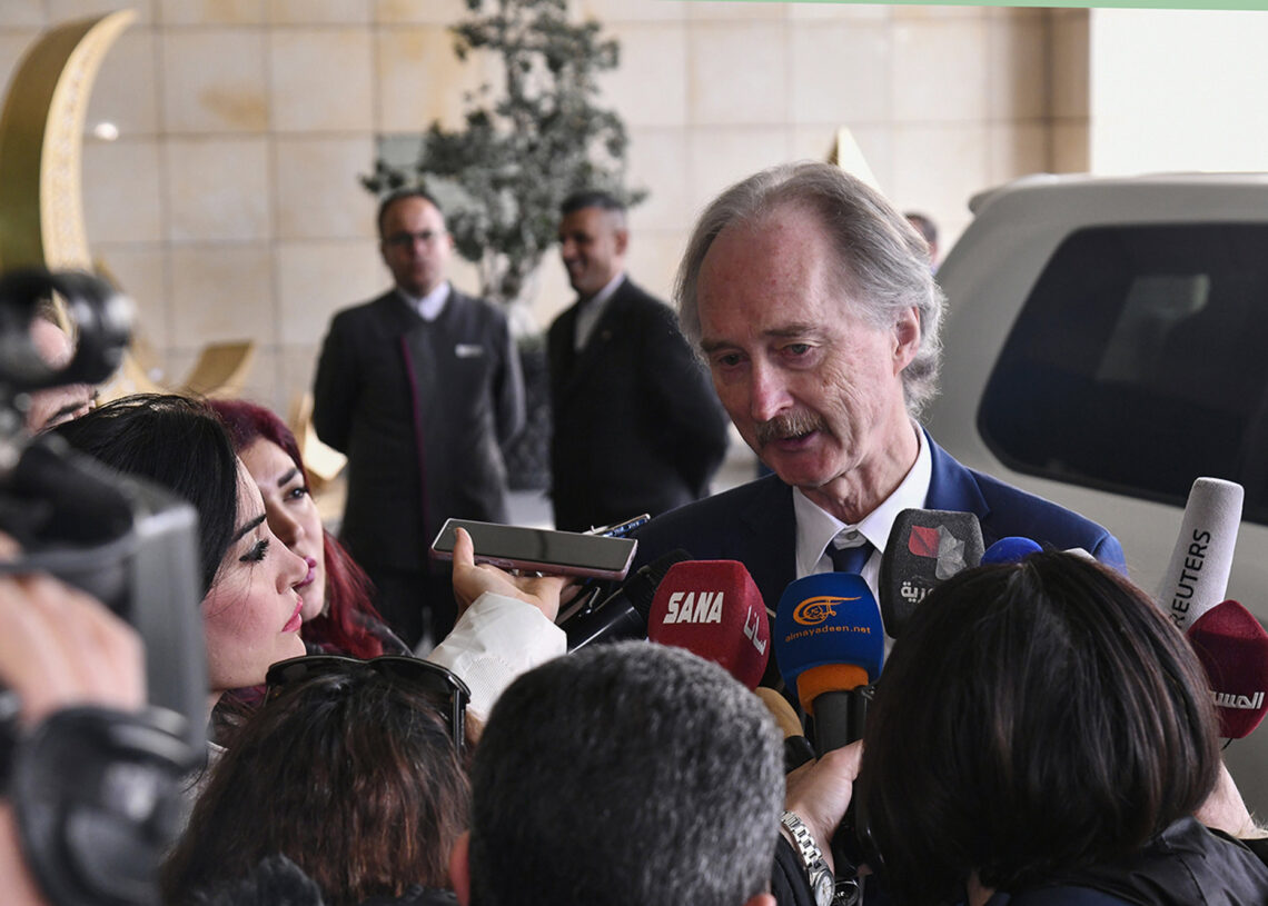 Archivo - El enviado especial de Naciones Unidas para Siria, Geir Pedersen.Europa Press/Contacto/Ammar Safarjalani - Archivo