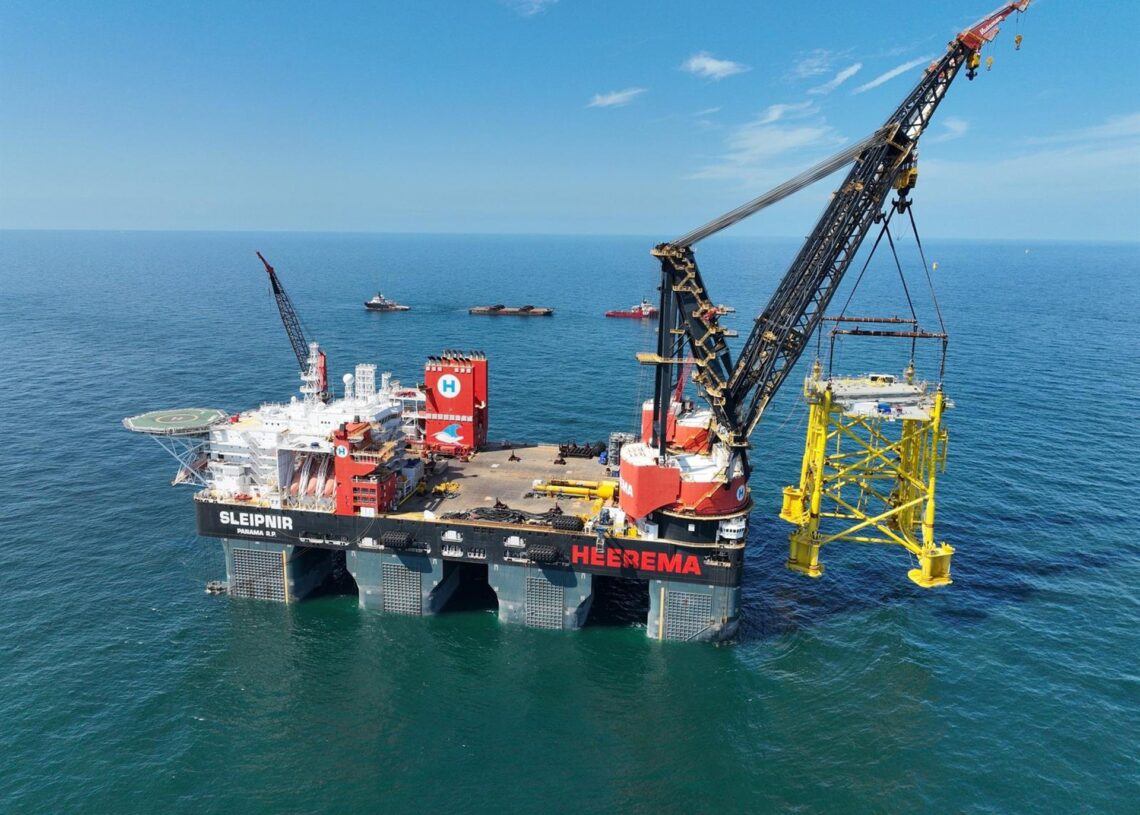Iberdrola avanza en la construcción de su 'megaproyecto' de eólica marina East Anglia 3IBERDROLA
