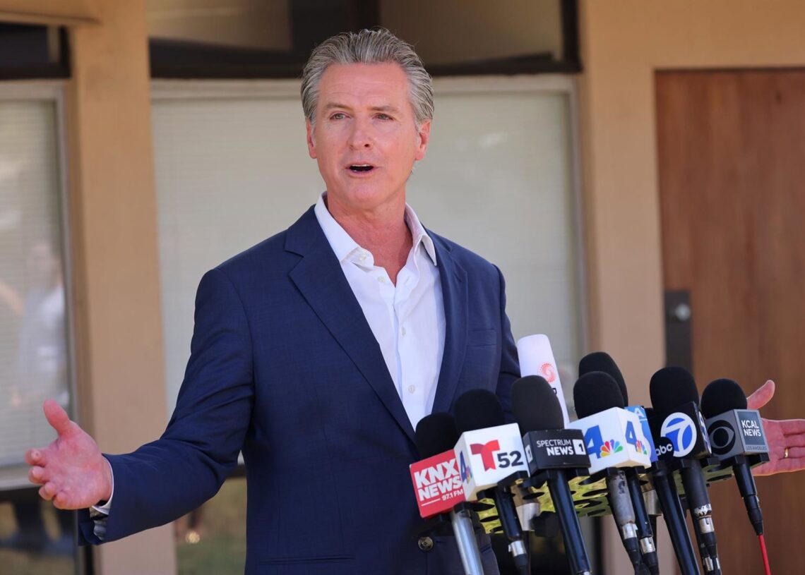 Archivo - El gobernador de California, Gavin NewsomEuropa Press/Contacto/Jonathan Alcorn - Archivo