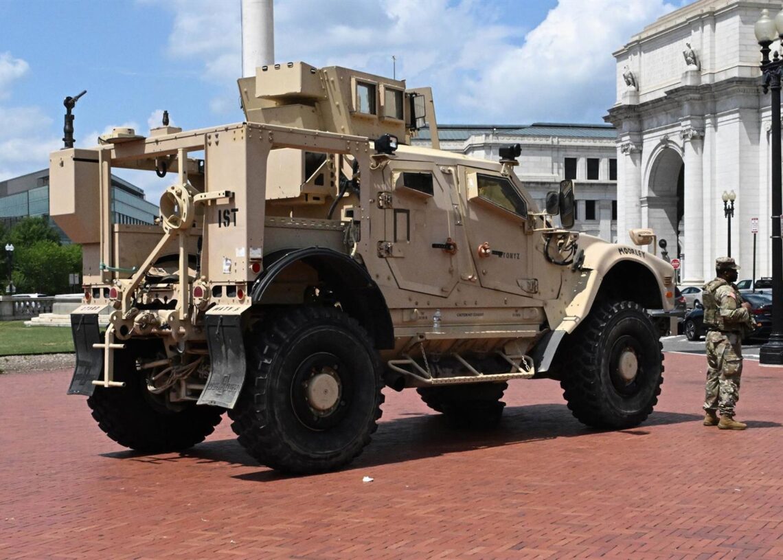 Imagen de archivo de la Guardia Nacional en Washington D.C. Europa Press/Contacto/Christy Bowe