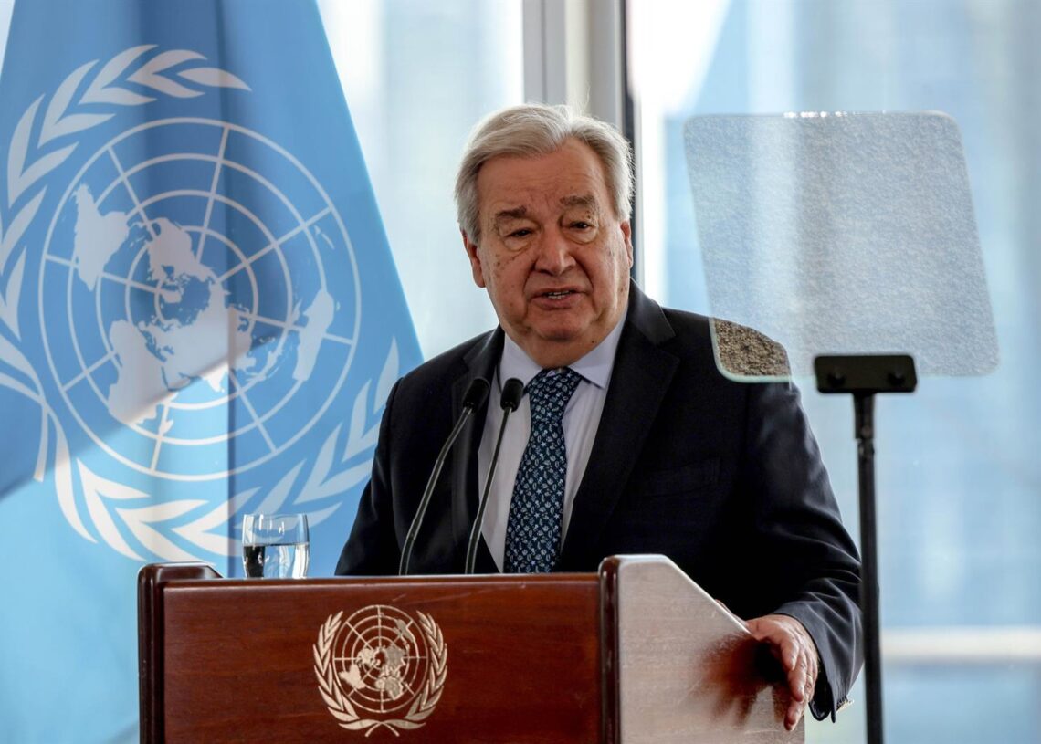 Archivo - El secretario general de Naciones Unidas, António GuterresEuropa Press/Contacto/Bianca Otero - Archivo