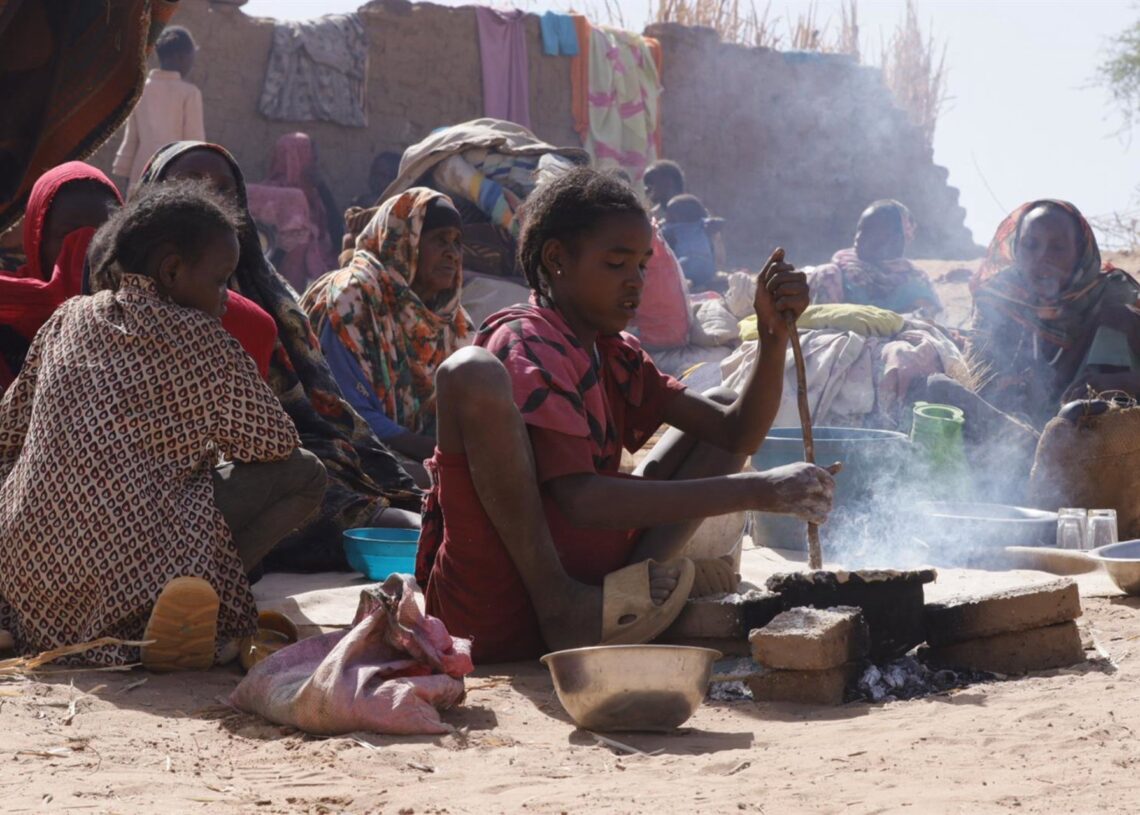 Archivo - Imagen de archivo de una niña desplazada en los campamentos de Darfur (Sudán) Europa Press/Contacto/UNICEF - Archivo