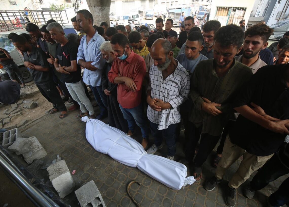 Un cadáver recibido en el Hospital Al Shifa de la Franja de GazaEuropa Press/Contacto/Omar Ashtawy