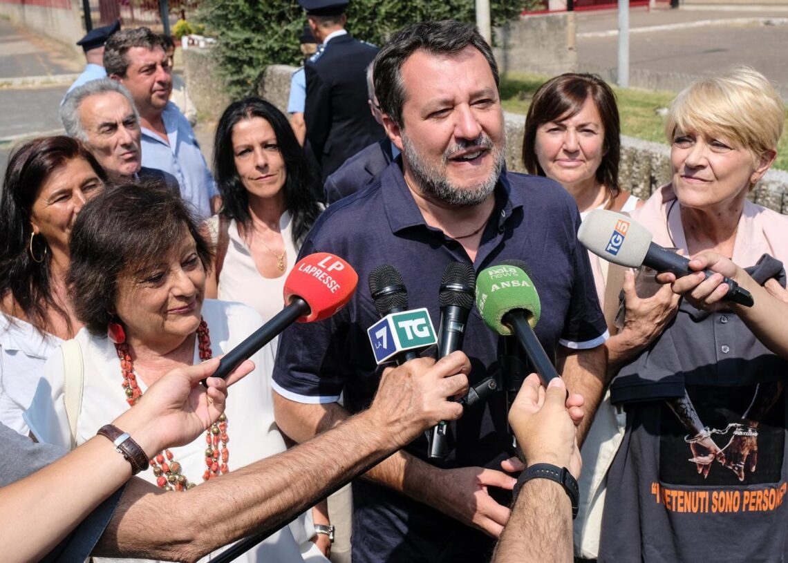 Matteo Salvini Europa Press/Contacto/Mauro Scrobogna