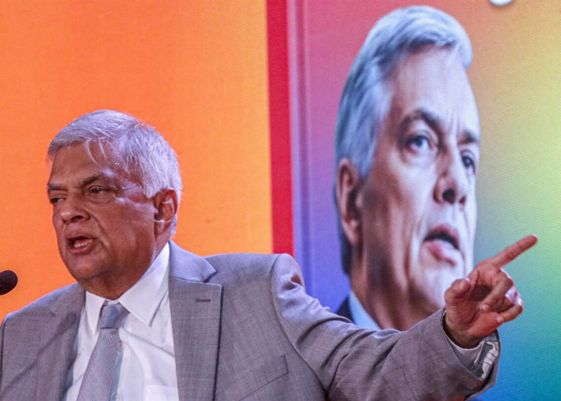 Archivo - El expresidente de Sri Lanka, Ranil Wickremesinghe Europa Press/Contacto/Saman Abesiriwardana