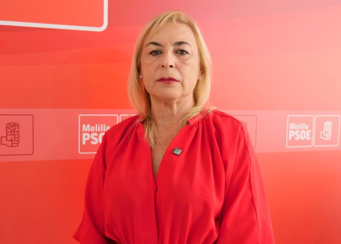 La diputada socialista Francisca Maeso.PSOE MELILLA