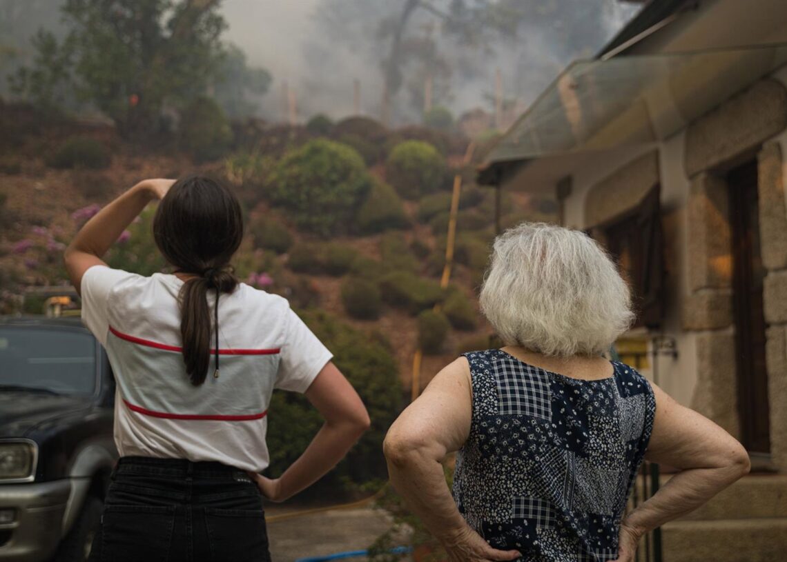Incendios forestales en PortugalEuropa Press/Contacto/Elena Fernandez