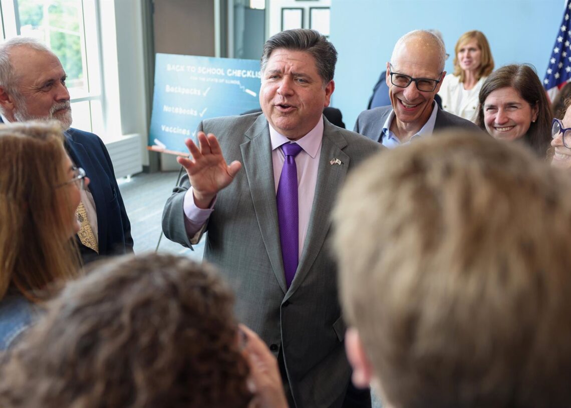 El gobernador del estado de Illinois, JB Pritzker.Europa Press/Contacto/Stacey Wescott