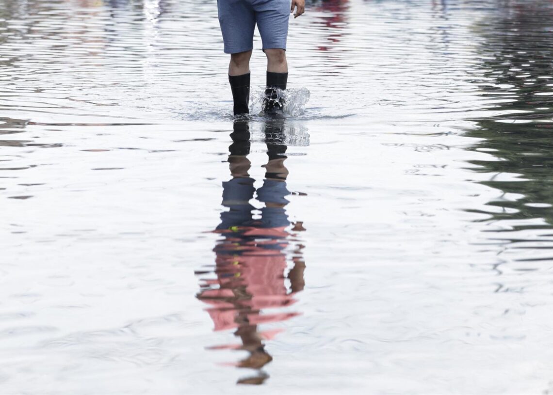 Inundación por lluvias en Nezahualcoyotl, a 20 kilómetros al este de Ciudad de México, México (archivo)Europa Press/Contacto/Francisco Canedo