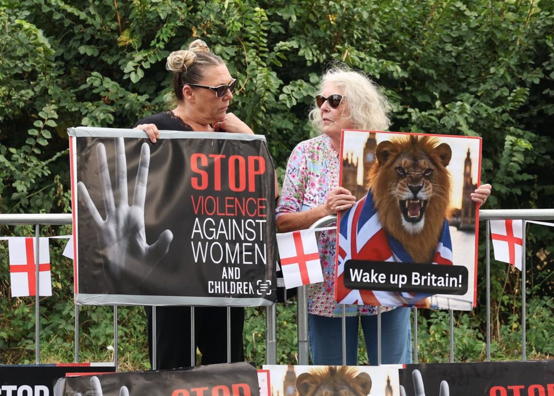 Manifestación contra la inmigración en Reino UnidoEuropa Press/Contacto/Jacqueline Lawrie