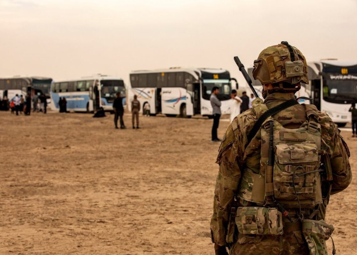 Imagen de archivo de un militar estadounidense en IrakMANDO CENTRAL DEL EJÉRCITO DE ESTADOS UNIDOS