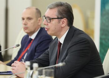 Archivo - Imagen de archivo del presidente de Serbia, Aleksandar Vucic, de visita en MoscúEuropa Press/Contacto/Mikhail Metzel - Archivo