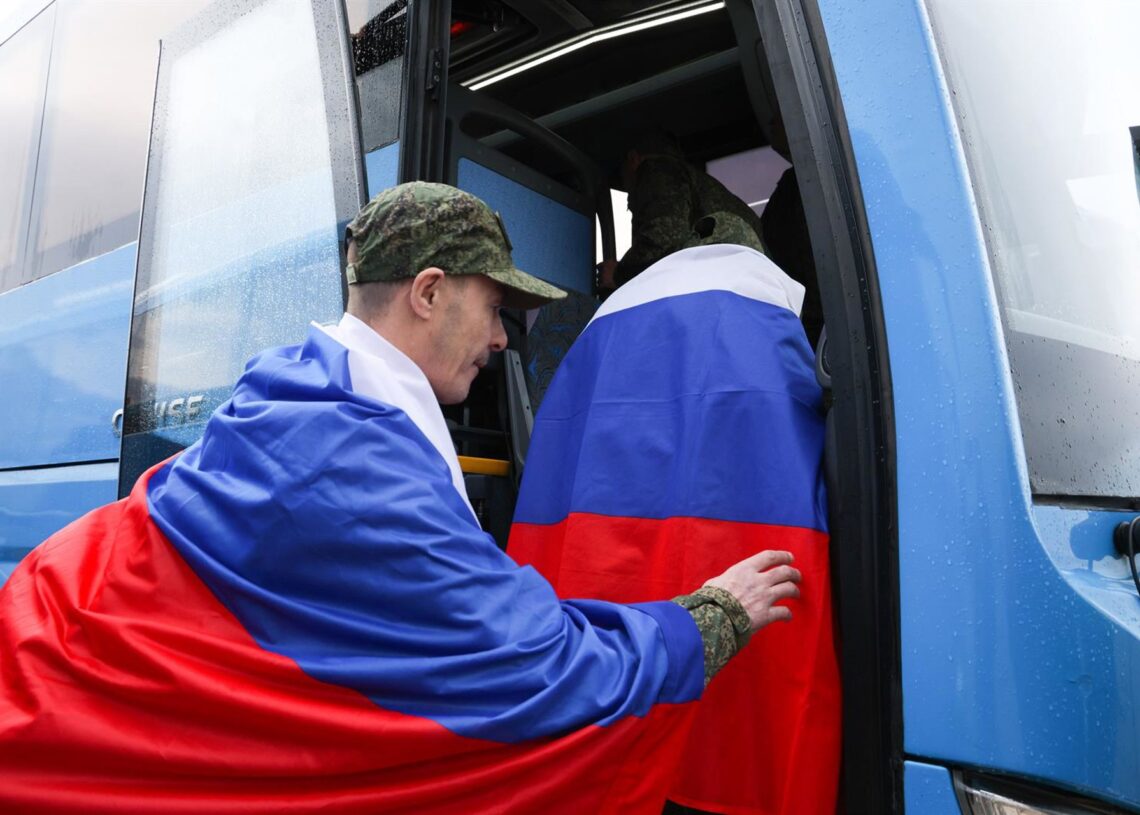 Archivo - Intercambio de prisoneros de guerra rusos (archivo)Europa Press/Contacto/Tass - Archivo