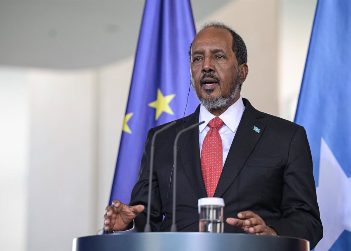 Archivo - El presidente de Somalia, Hasán Sheij MohamudHannes P. Albert/dpa - Archivo