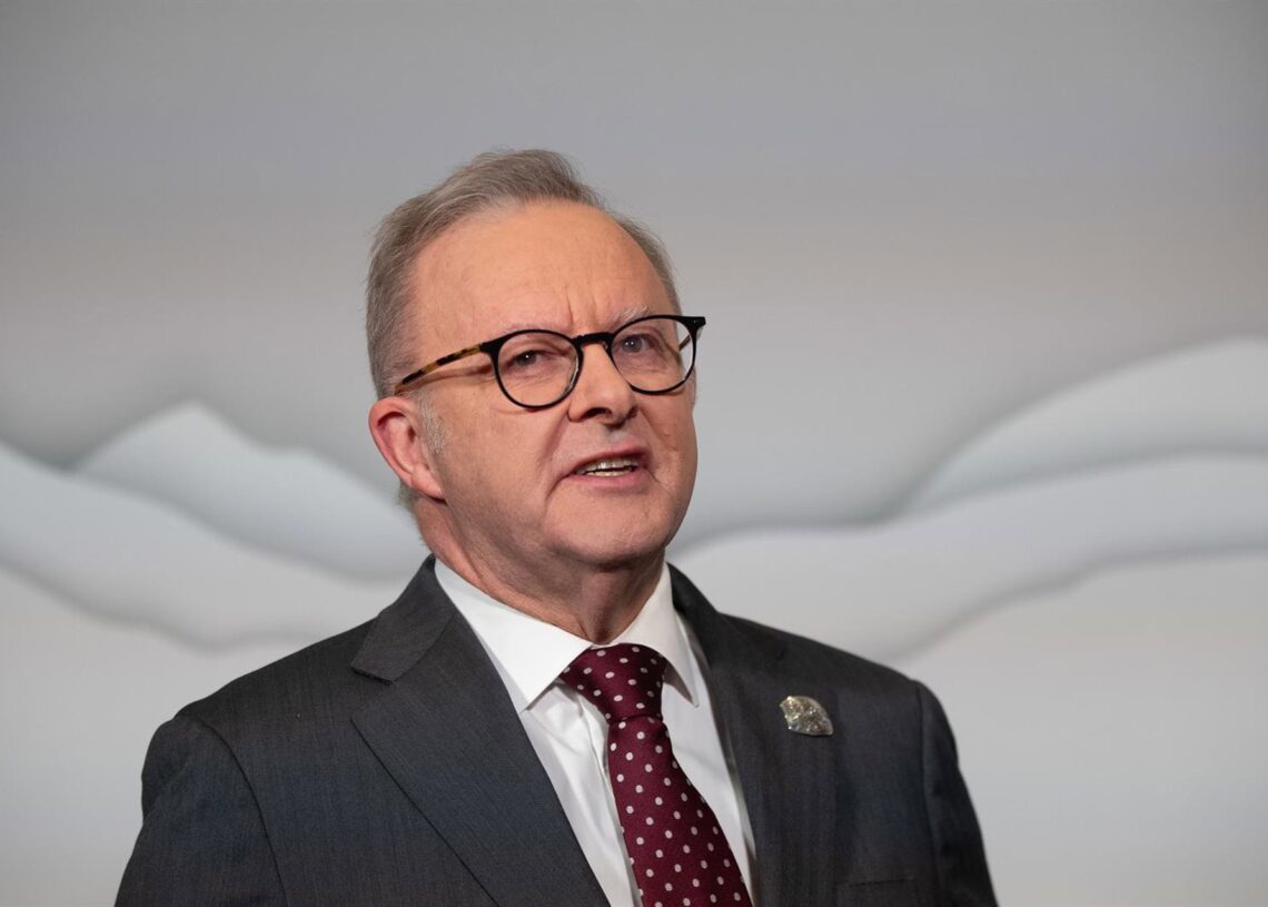 Archivo - El primer ministro de Australia, Anthony Albanese Europa Press/Contacto/Jason Franson - Archivo