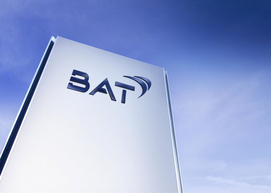 Archivo - Logo de British American Tobacco (BAT).BAT - Archivo