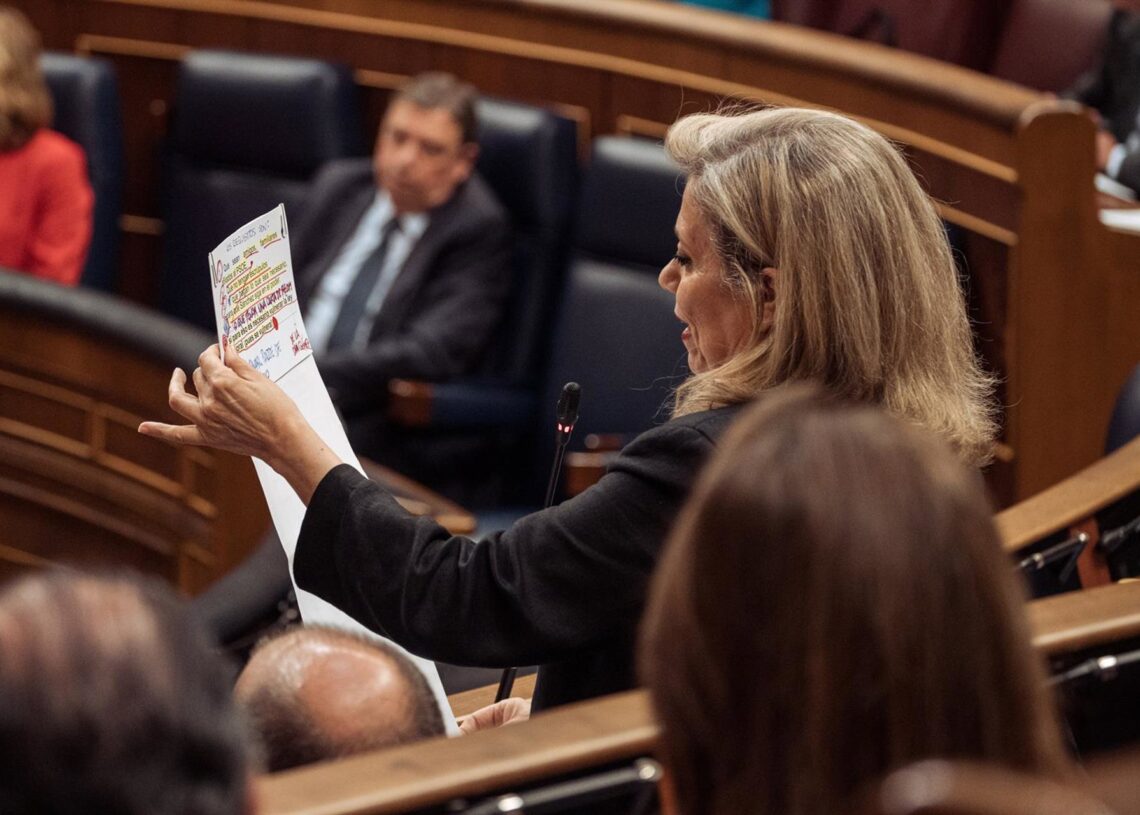 Archivo - La diputada del Partido Popular, Macarena Montesinos de Miguel.Gabriel Luengas - Europa Press - Archivo