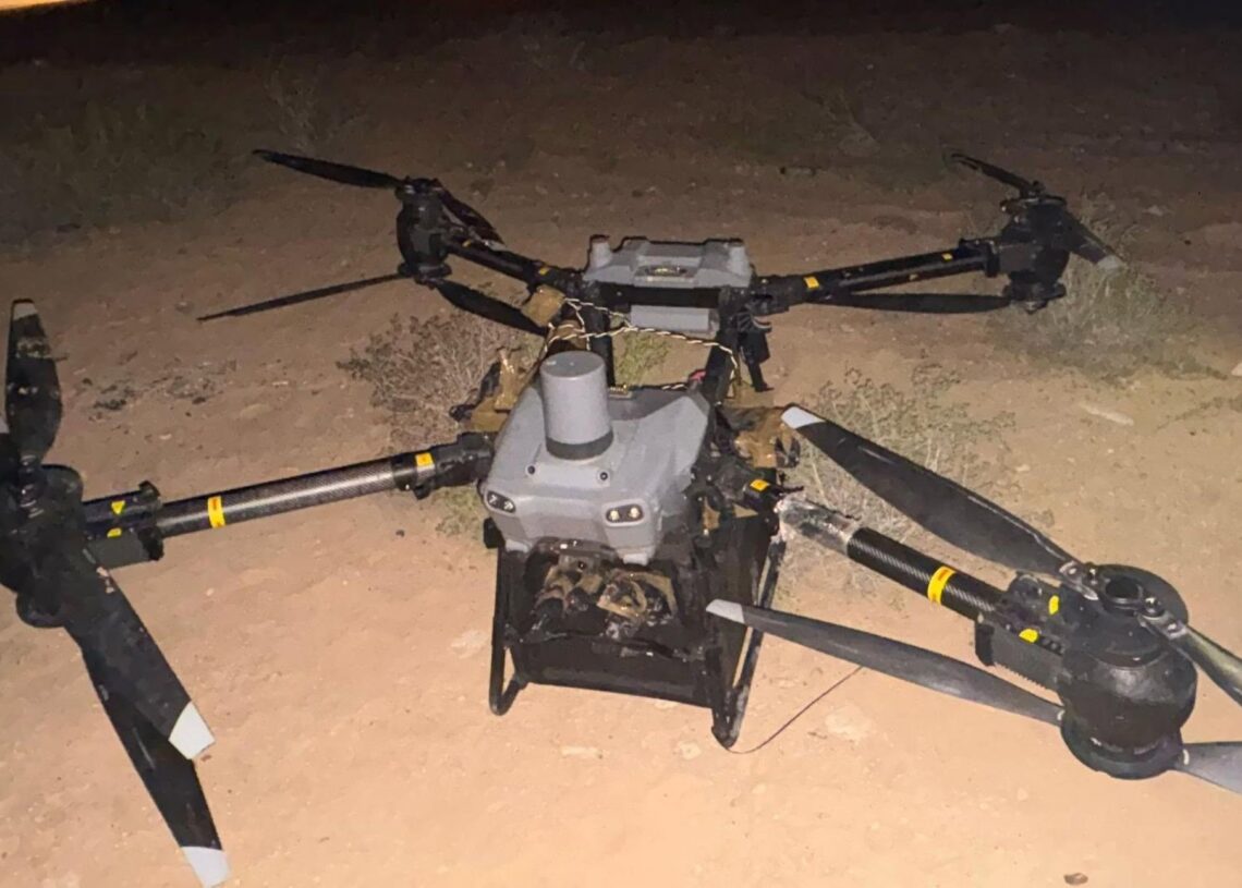 Archivo - Un dron interceptado por el Ejército de Israel en la frontera con Egipto (archivo)EJÉRCITO DE ISRAEL EN X (@IDFONLINE) - Archivo